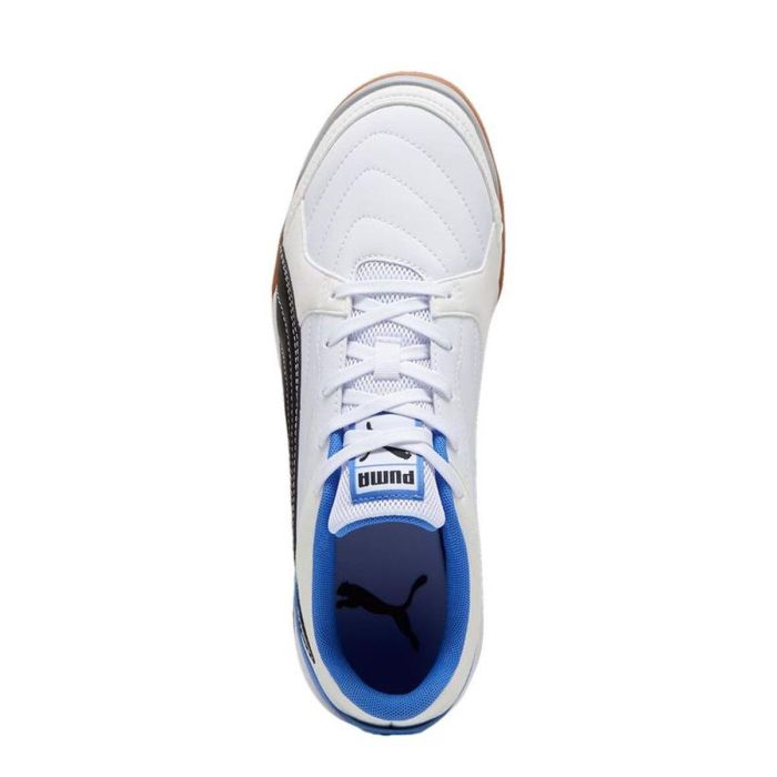 Zapatillas de Fútbol Sala para Adultos Puma Pressing Iv Blanco Azul 2
