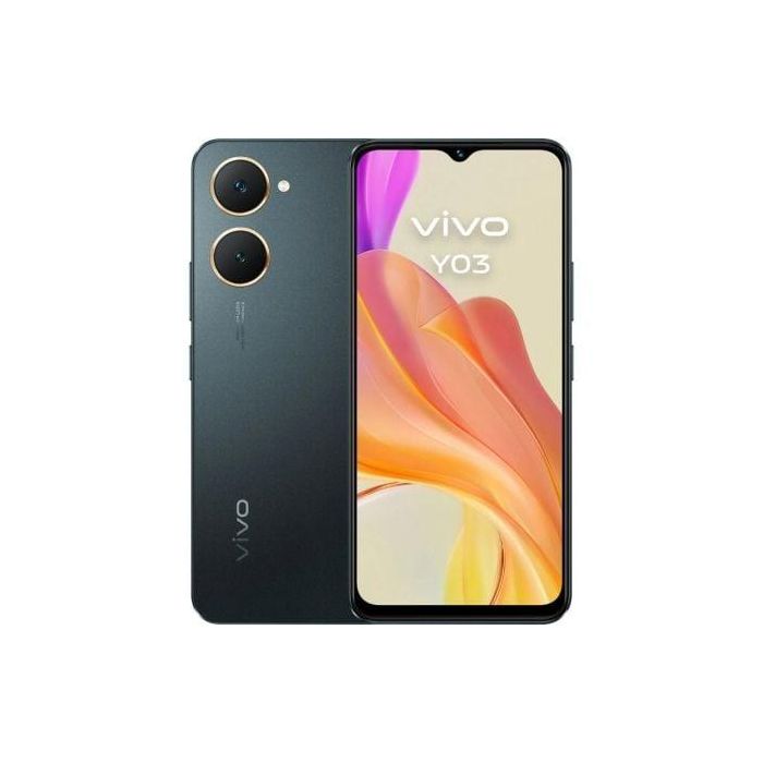 Smartphone Vivo Y03 4GB/ 128GB/ 6.56"/ Negro Espacial Smartphone Vivo Y03 4GB/ 128GB/ 6.56"/ Negro Espacial