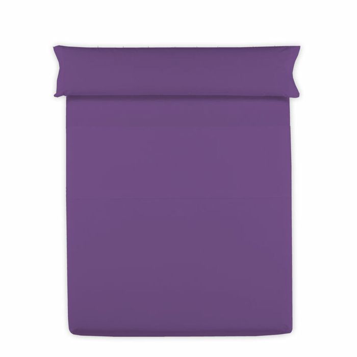 Sábana Encimera Hosteline Lila Cama de 120