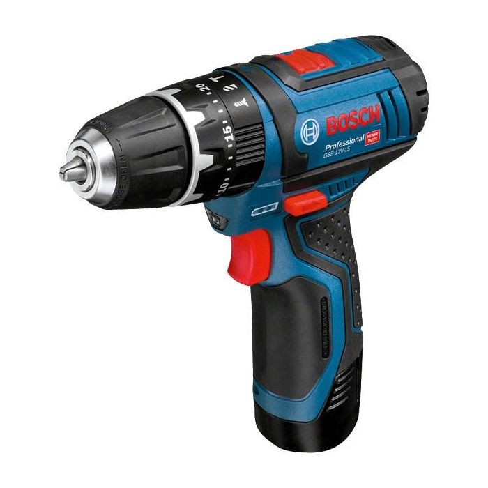 Bosch GSB 12V-15 Taladro Atornillador de Impacto a Batería