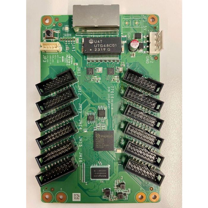 Hikvision Tarjeta Receptora LED 12 puertos HUB75E (Caja 100 unidades)