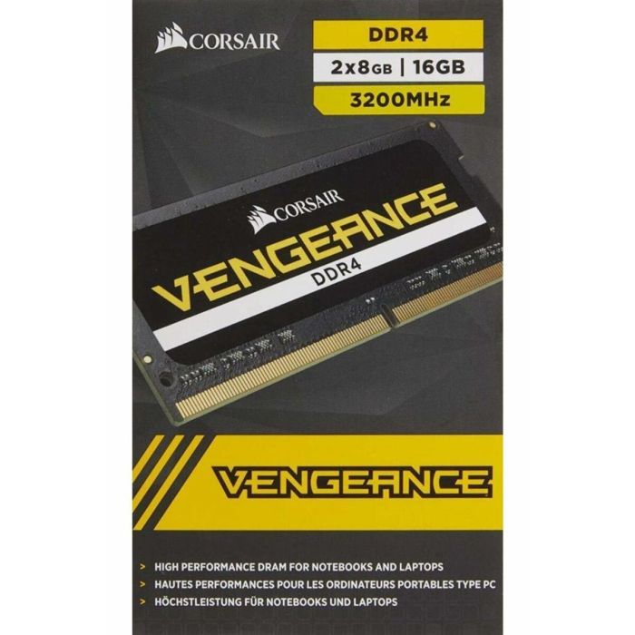 Corsair Vengeance CMSX16GX4M2A3200C22 módulo de memoria 16 GB 2 x 8 GB DDR4 3200 MHz 6 Corsair Vengeance CMSX16GX4M2A3200C22 módulo de memoria 16 GB 2 x 8 GB DDR4 3200 MHz 6