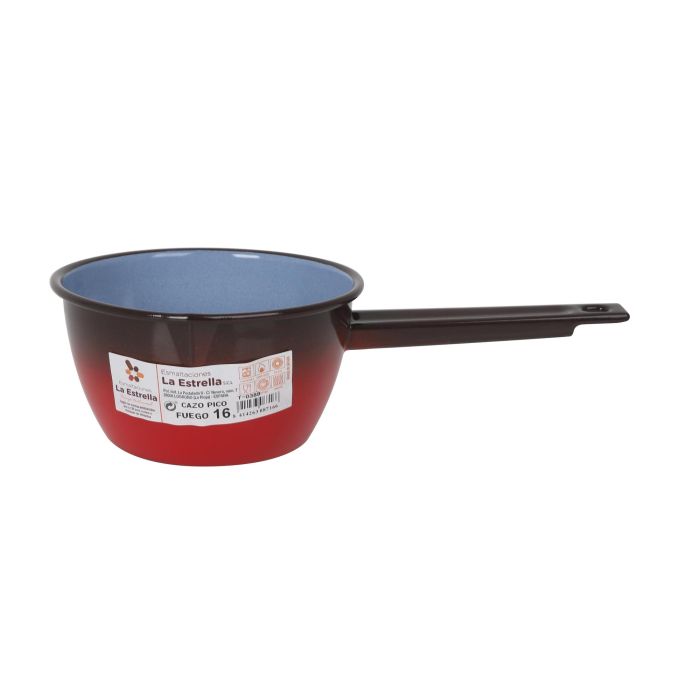 La Estrella Cazo Pico 16 cm Capacidad 1.7L Colección Fuego (6 Unidades)