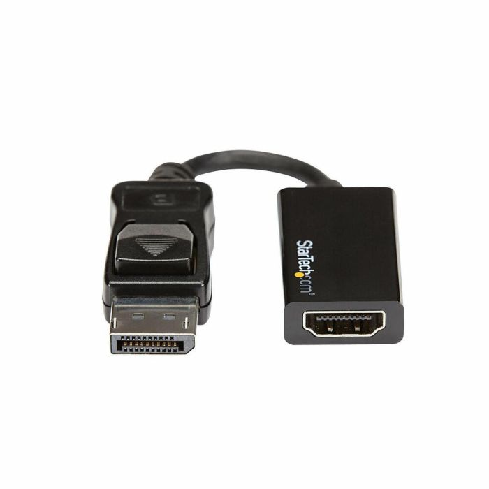 Adaptador DisplayPort a HDMI Startech DP2HD4K60S Negro 3 Adaptador DisplayPort a HDMI Startech DP2HD4K60S Negro 3