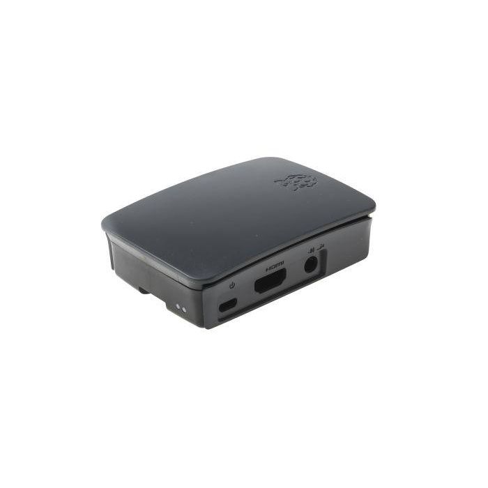 Raspberry Caja para Raspberry Oficial Pi 3, Negro, Gris (9098138) 1 Raspberry Caja para Raspberry Oficial Pi 3, Negro, Gris (9098138) 1