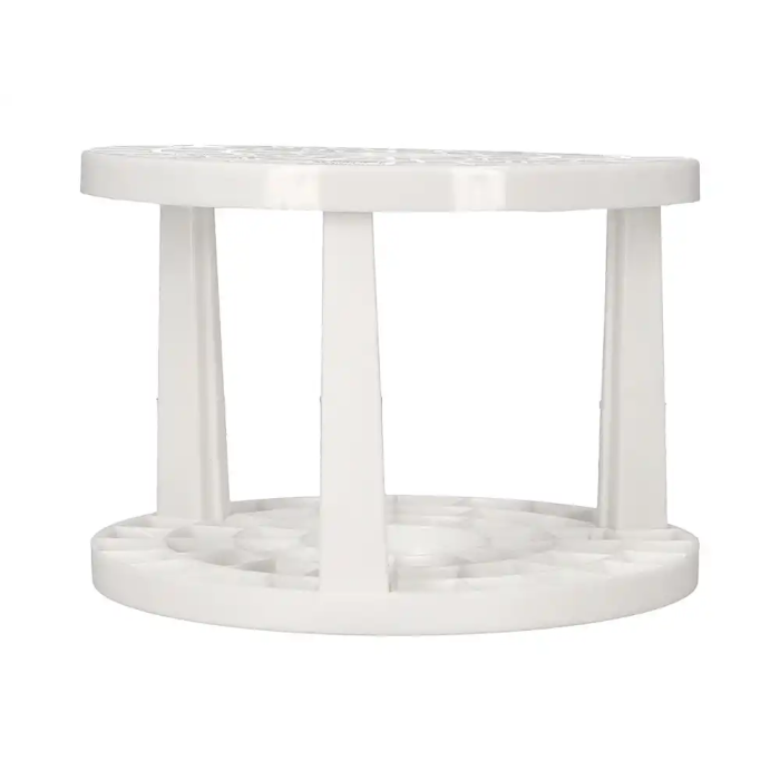 Liderpapel Soporte para Pinceles de Plástico con 46 Agujeros 14,5x14,5x10 cm 1