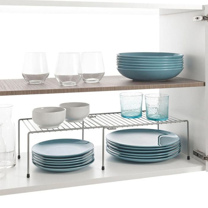 Metaltex Estante extensible para mueble de cocina 'Adapto' 57/33x24x15cm, recubrimiento Polytherm Metallic, Ref. 364300000 3 Metaltex Estante extensible para mueble de cocina 'Adapto' 57/33x24x15cm, recubrimiento Polytherm Metallic, Ref. 364300000 3