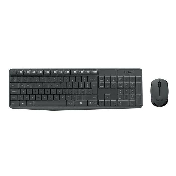 Logitech Mk235 Teclado y Mouse Inalámbricos, Wireless, Duración de Pilas Prolongada 2 Logitech Mk235 Teclado y Mouse Inalámbricos, Wireless, Duración de Pilas Prolongada 2