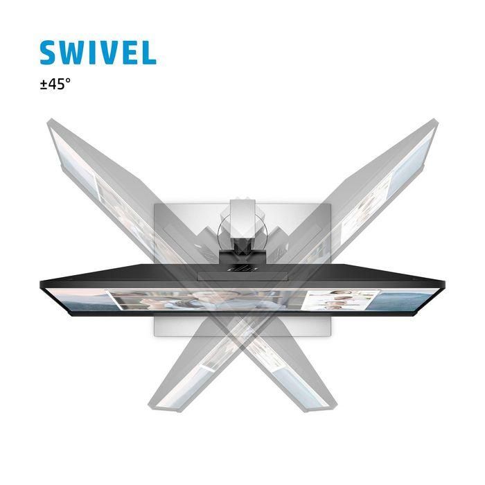 HP Monitor de Conferencias 23.8" Full HD 1920x1080 IPS con Webcam Pop-Up 5MP, Altavoces y Micrófono Integrados 12