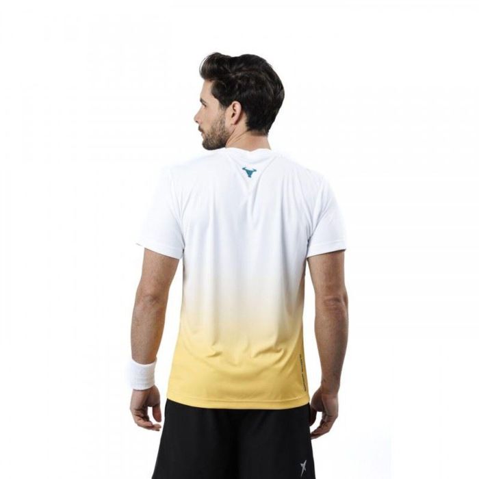 Camiseta de Manga Corta Hombre Drop Shot Alsai Campa Blanco 2