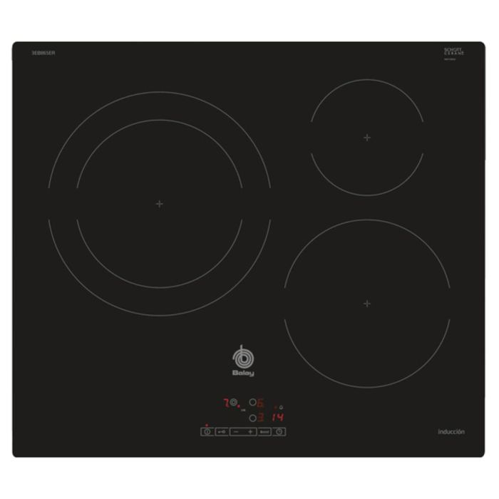 Placa de Inducción Balay 3EB865ERS 60 cm 59,2 cm 60 cm Placa de Inducción Balay 3EB865ERS 60 cm 59,2 cm 60 cm