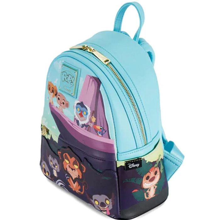 Loungefly Mochila Disney El Rey León Simba Nala Pride Rock - Oficial 2 Loungefly Mochila Disney El Rey León Simba Nala Pride Rock - Oficial 2