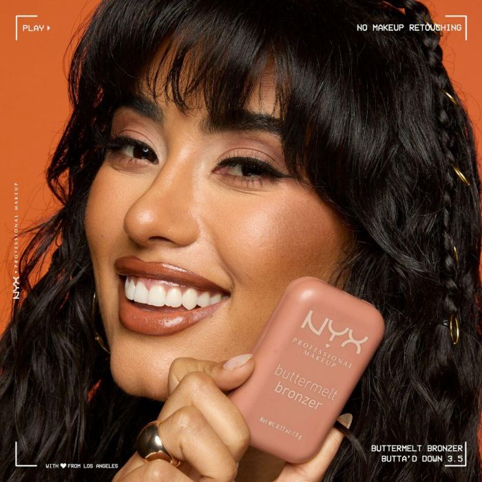 Set de Maquillaje NYX BUTTERMELT BRONZER 4