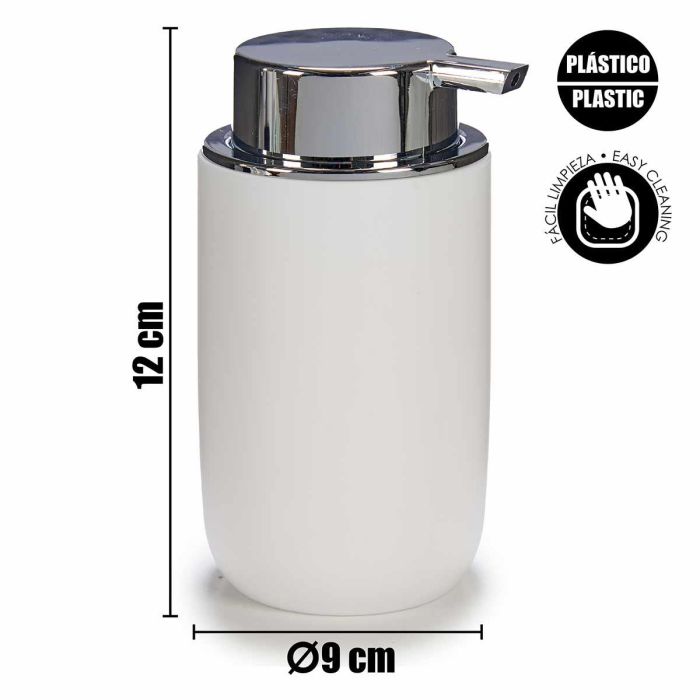 Set Baño Blanco Berilo 4 Piezas - Vaso, Espejo, Escobillero, Jabonera (6 Unidades) 2 Set Baño Blanco Berilo 4 Piezas - Vaso, Espejo, Escobillero, Jabonera (6 Unidades) 2