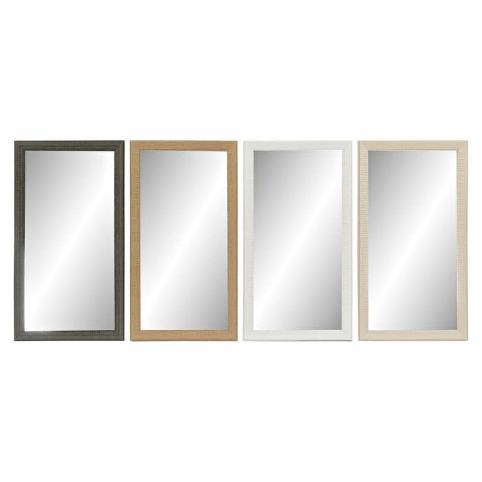 Espejo de pared DKD Home Decor Cristal Natural Marrón Blanco Gris oscuro PS 4 Unidades (36 x 2 x 66 cm) Espejo de pared DKD Home Decor Cristal Natural Marrón Blanco Gris oscuro PS 4 Unidades (36 x 2 x 66 cm)