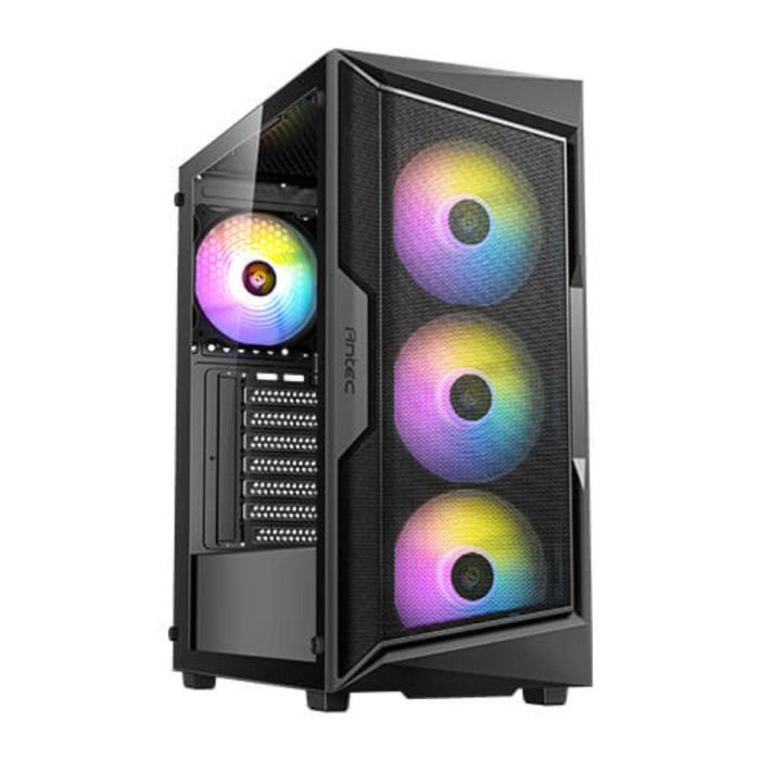 Antec AX61 Elite Midi Tower Negra para PC con 3 Ventiladores Frontales y 1 Trasero Preinstalados, Soporte 2.5/3.5" HDD/SSD 0 Antec AX61 Elite Midi Tower Negra para PC con 3 Ventiladores Frontales y 1 Trasero Preinstalados, Soporte 2.5/3.5" HDD/SSD 0