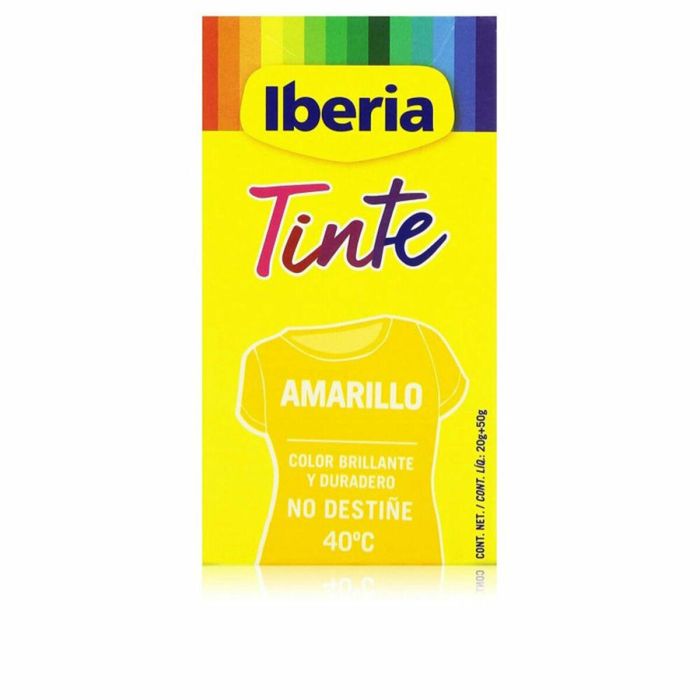 Iberia Tinte Ropa No Destiñe 40º #Amarillo