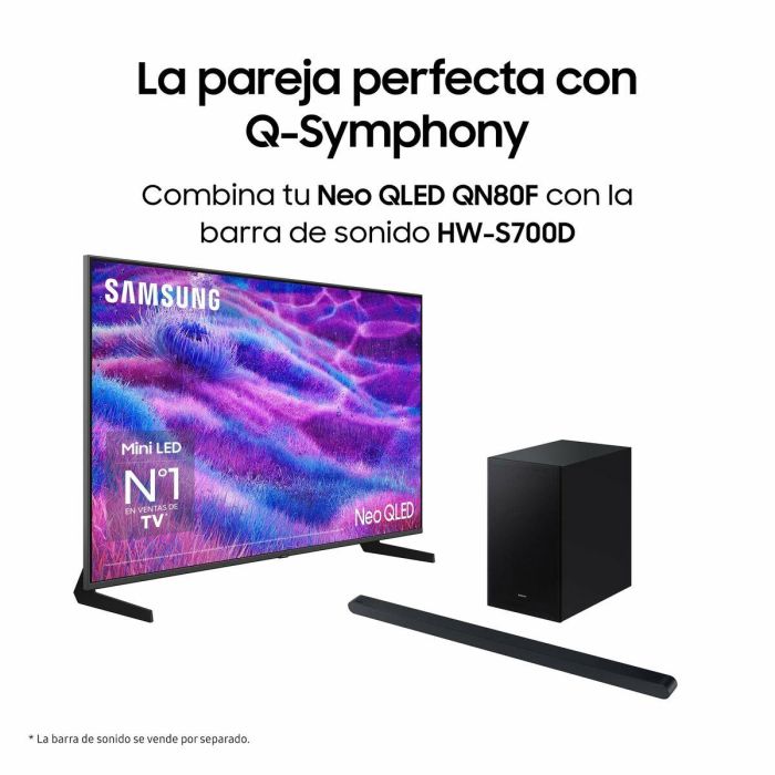 Smart TV Samsung TQ50QN80FAUXXC 50" 4K Ultra HD HDR Neo QLED 4