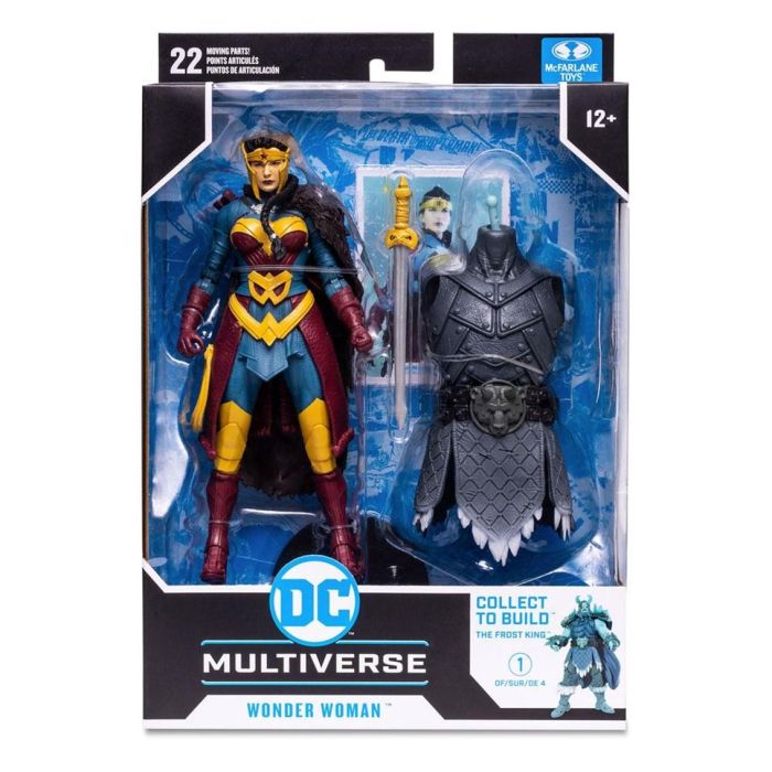 Mcfarlane Toys DC Multiverse Build - Wonder Woman Endless Winter Figura Articulada 18 cm 6