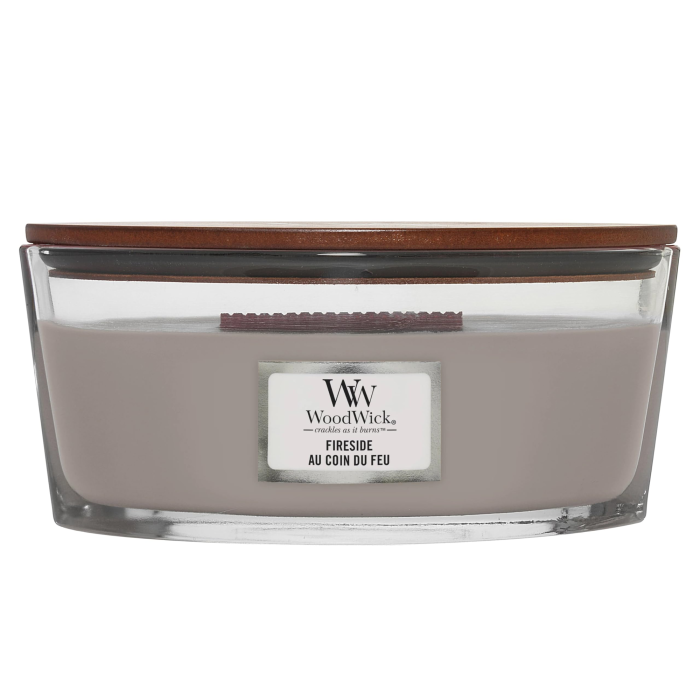 Woodwick Vela Elíptica Core Fireside 453 gr