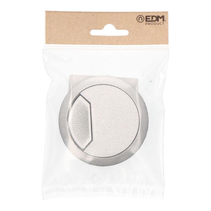Blister tapon pasacables tpc01 ø60x22mm plata 90620 edm 1 Blister tapon pasacables tpc01 ø60x22mm plata 90620 edm 1