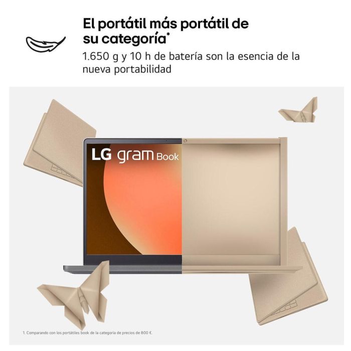 LG 15UD50T Gram 15" Full HD, Intel Core i5-1334U, 16GB RAM, 512GB SSD, FreeDOS, Plata 1