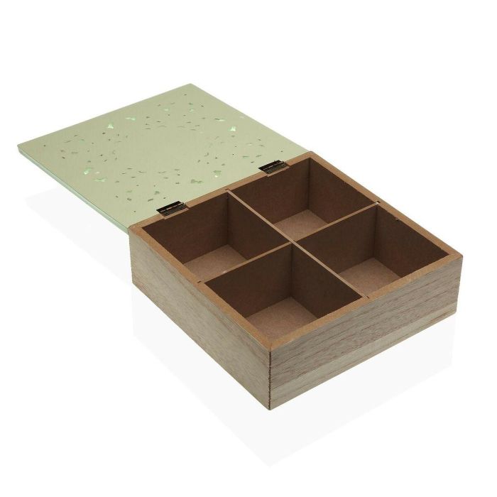 Caja-Joyero Versa Mandala Madera MDF (20 x 7 x 20 cm) 1 Caja-Joyero Versa Mandala Madera MDF (20 x 7 x 20 cm) 1