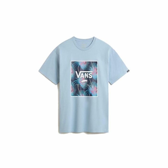 Camiseta de Manga Corta Hombre Vans VN0A5E7YCZI1 Azul cielo Camiseta de Manga Corta Hombre Vans VN0A5E7YCZI1 Azul cielo
