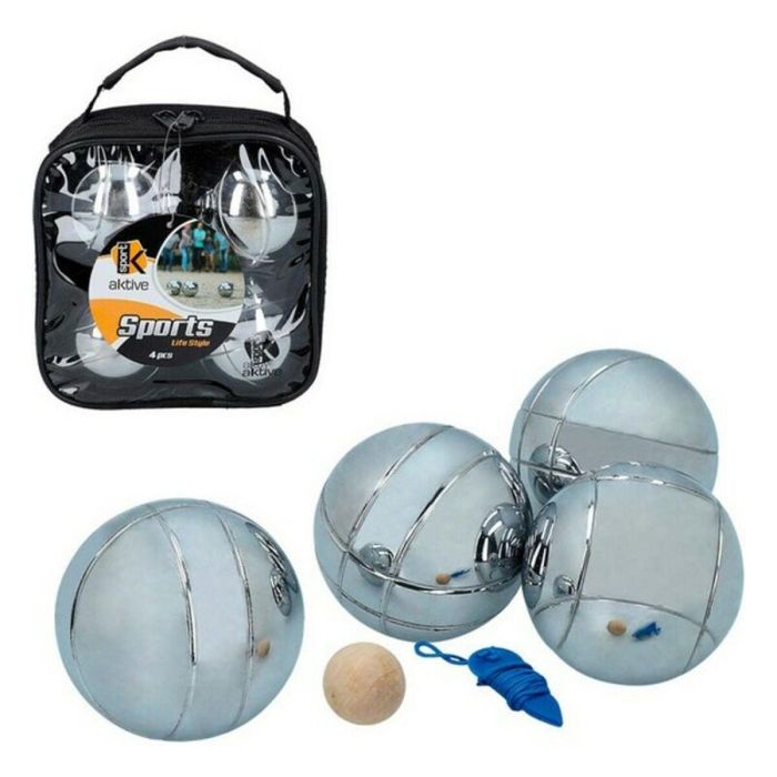 Color Baby Juego de Petanca Metal 4 Bolas en Maletín 16x7x17 cm Para Mayores de 8 Años Color Baby Juego de Petanca Metal 4 Bolas en Maletín 16x7x17 cm Para Mayores de 8 Años