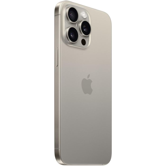 Apple iPhone 15 Pro Max 256GB Natural Titanium, Pantalla 6.7" Super Retina XDR, iOS 17, Cámara 48MP 1