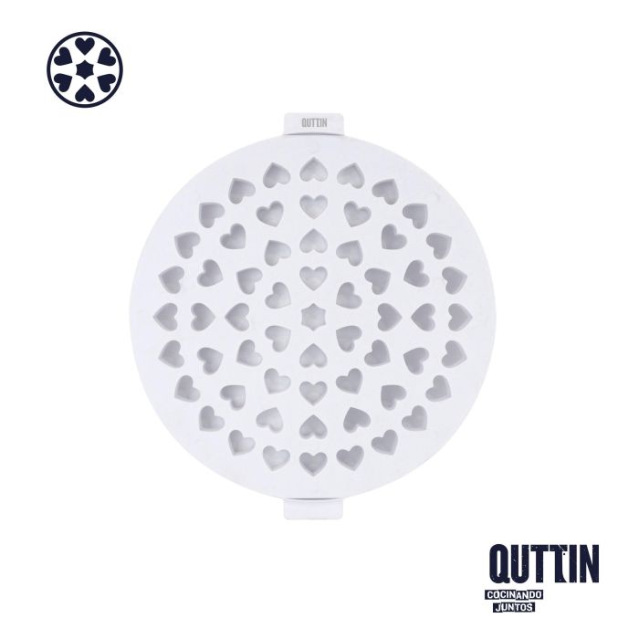 Quttin Cortador de Masa para Pastel Celosía Redondo 30.2 cm x 34 cm x 2 cm (6 Unidades)