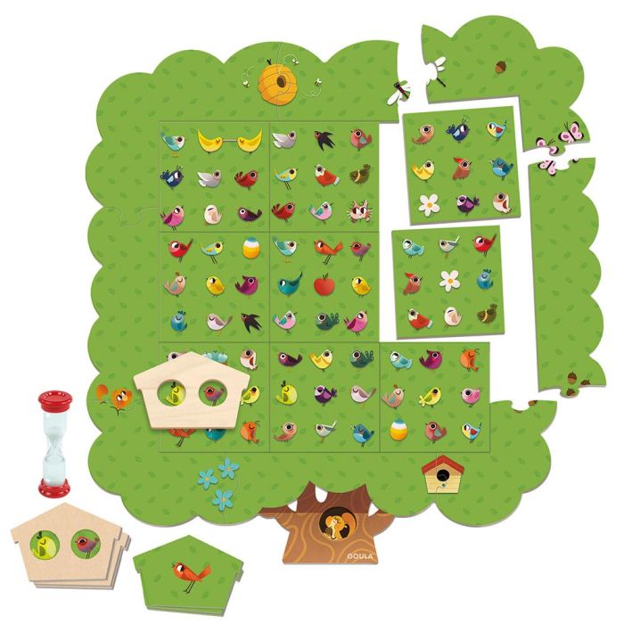 Goula 55263 Birds Tree Juego de Mesa Educativo Preescolar para Niños +3 Años - Encuentra Pájaros y Casita de Madera en el Árbol 2 Goula 55263 Birds Tree Juego de Mesa Educativo Preescolar para Niños +3 Años - Encuentra Pájaros y Casita de Madera en el Árbol 2
