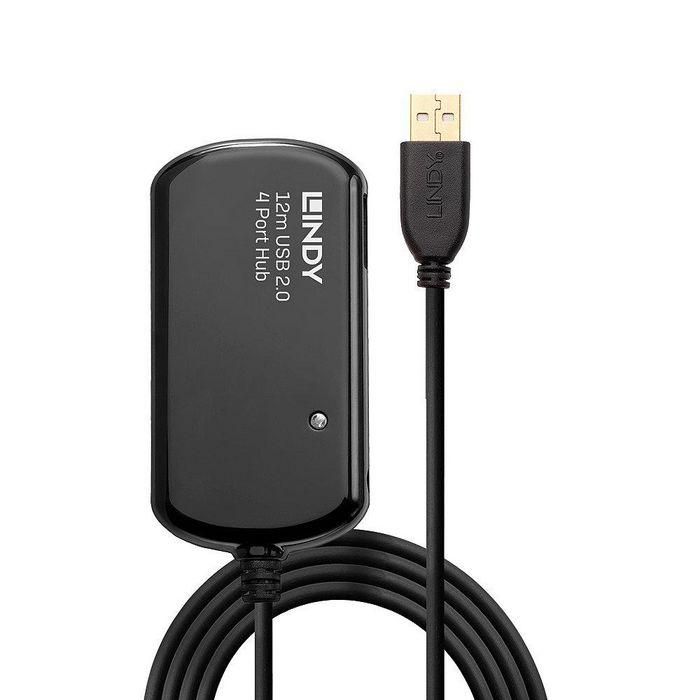 Hub USB LINDY 42783 12 m Negro 1 Hub USB LINDY 42783 12 m Negro 1