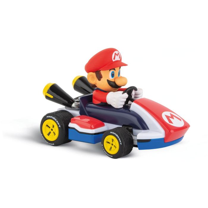 Carrera 320001 Super Mario Kart Race Mini RC 1:32 con Control Remoto, Coche Radiocontrol Mario Kart listo para jugar, baterías incluidas 1 Carrera 320001 Super Mario Kart Race Mini RC 1:32 con Control Remoto, Coche Radiocontrol Mario Kart listo para jugar, baterías incluidas 1