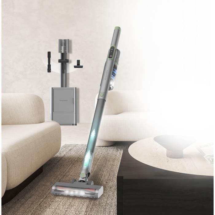 Arthur Martin AMAB148 Aspiradora escoba con base de vaciado, 200 W, 40 min autonomía, 80 AW, Gris 4 Arthur Martin AMAB148 Aspiradora escoba con base de vaciado, 200 W, 40 min autonomía, 80 AW, Gris 4