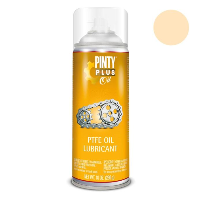 Pinty Plus Oil Aceite Lubricante con PTFE Spray 520cc - Antioxidante, Anticorrosivo, Larga Duración