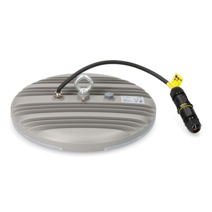 Edm Campana LED 100W, 10000 Lúmenes, 6400K Luz Fría, IP65, Aluminio, Ra 80, Ángulo 90°, 144 LEDs, FP 0.9, Ø260x45mm 10 Edm Campana LED 100W, 10000 Lúmenes, 6400K Luz Fría, IP65, Aluminio, Ra 80, Ángulo 90°, 144 LEDs, FP 0.9, Ø260x45mm 10