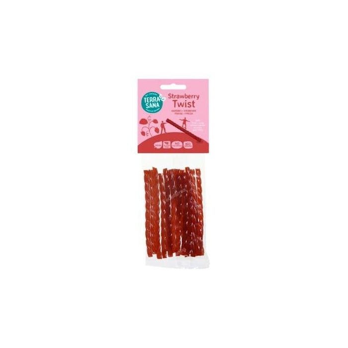 TERRASANA Regaliz de Fresa Twits 75g Bio