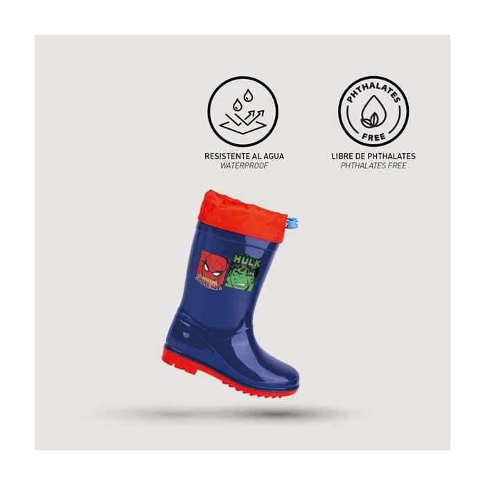 Botas de Agua Infantiles Marvel Azul 31 3 Botas de Agua Infantiles Marvel Azul 31 3