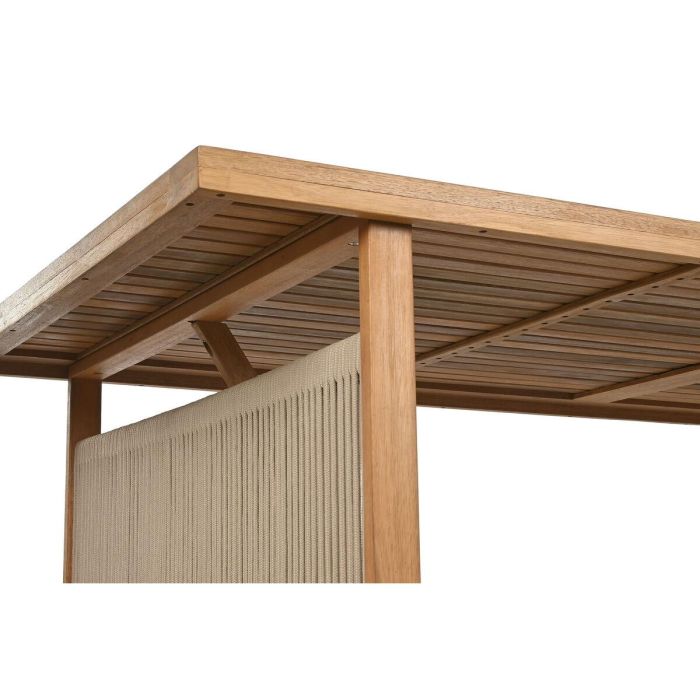 Mesa Comedor Terraza Y Jardin DKD Home Decor Marron Crudo 100 x 75 x 230 cm Set de 9 5 Mesa Comedor Terraza Y Jardin DKD Home Decor Marron Crudo 100 x 75 x 230 cm Set de 9 5