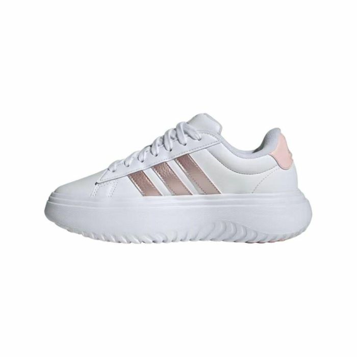 Zapatillas Deportivas Mujer Adidas Grand Court Platform Blanco 6