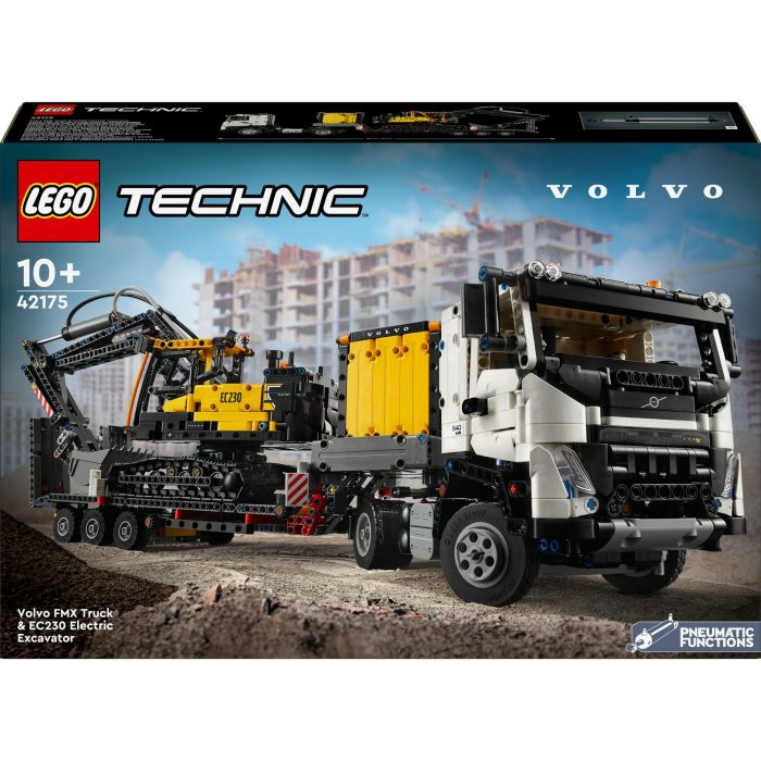 LEGO Technic 42175 Camión FMX y Excavadora Eléctrica EC230 Volvo, Juego de Construcción, 2274 Piezas, Edad 10+ 0 LEGO Technic 42175 Camión FMX y Excavadora Eléctrica EC230 Volvo, Juego de Construcción, 2274 Piezas, Edad 10+ 0