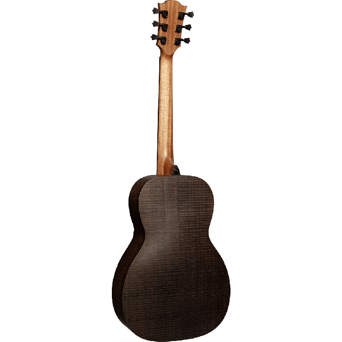 LAG Guitarra Acústica Parlor A/E Sauvage Natural Satinado Electroacústica Folk Tapa Sólida Brankowood Electrónica Stage-Lâg 3