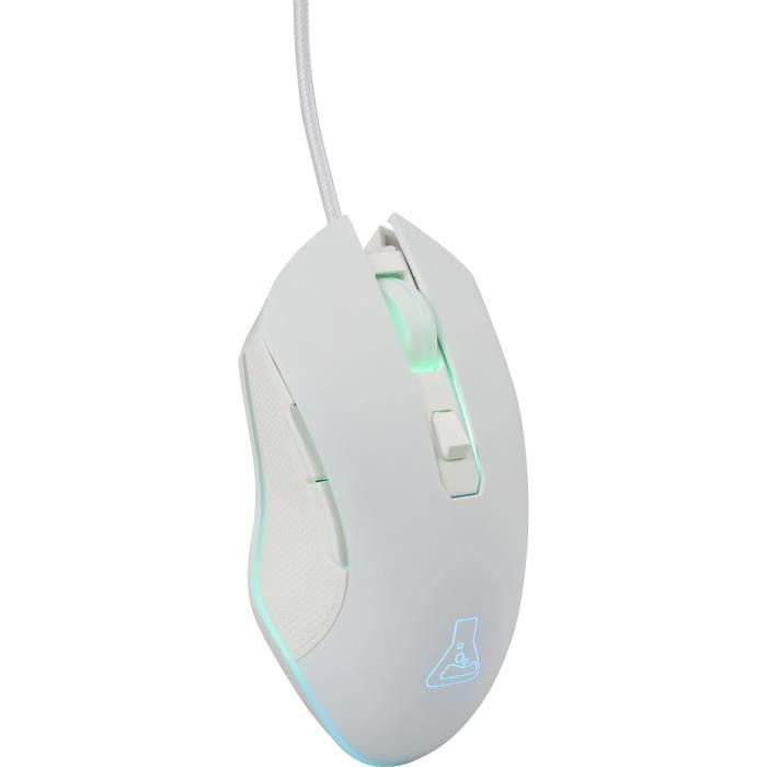 Gaming Mouse - Wired Illuminated - 6400 Dpi - White 1