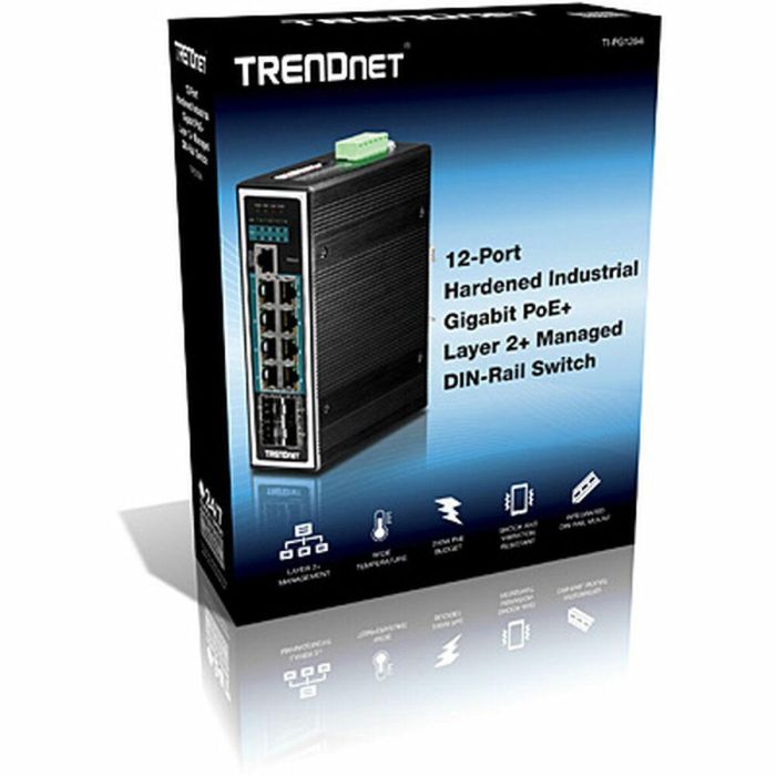 Switch Trendnet TI-PG1284I 1 Switch Trendnet TI-PG1284I 1