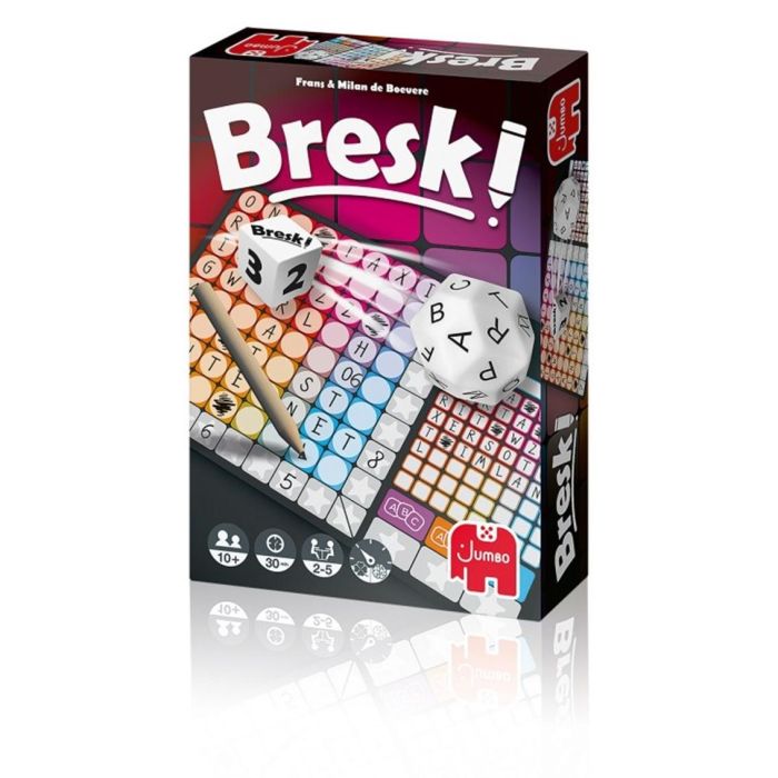 Jumbo Juego de Mesa Bresk! de Palabras, Pegi 10, Juego Familiar Educativo 2