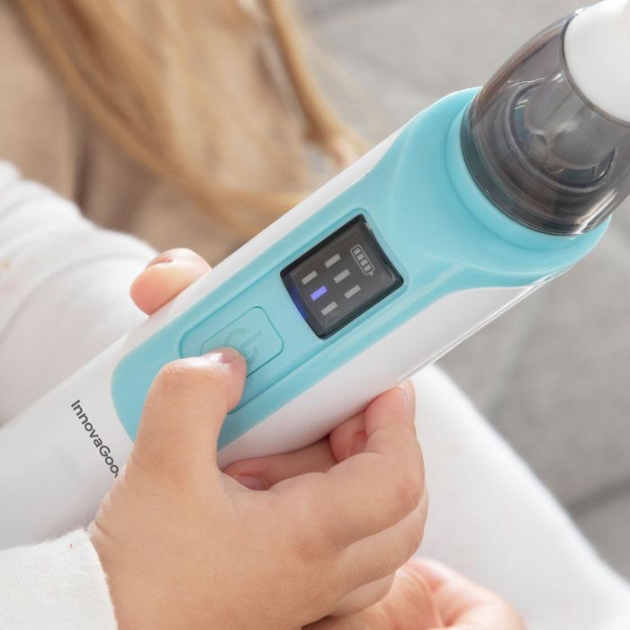 Aspirador Nasal Recargable para Bebés Nizi InnovaGoods 9 Aspirador Nasal Recargable para Bebés Nizi InnovaGoods 9