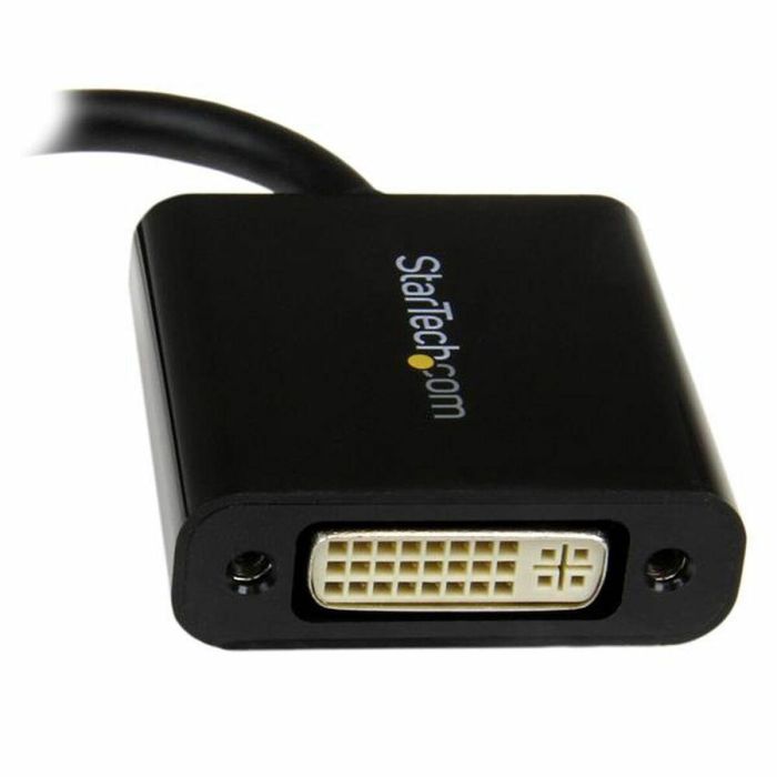 Adaptador Mini DisplayPort a DVI Startech V932294 Negro 1 Adaptador Mini DisplayPort a DVI Startech V932294 Negro 1