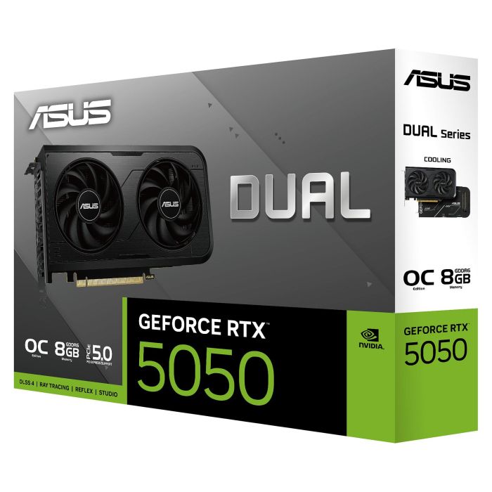 Asus DUAL-RTX5050-O8G Tarjeta Gráfica GeForce RTX 5050 OC 8GB GDDR6 4
