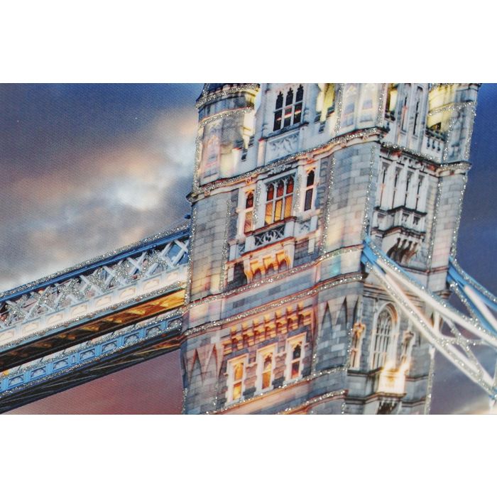 DKD Home Decor Cuadro Decorativo Mural Estilo Loft Londres Multicolor de Lienzo y PS 60x90x2.5 cm Pack de 2 Unidades 2 DKD Home Decor Cuadro Decorativo Mural Estilo Loft Londres Multicolor de Lienzo y PS 60x90x2.5 cm Pack de 2 Unidades 2